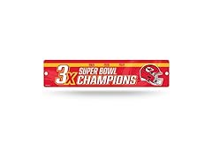 Rico Industries NFL Champions Street Sign
