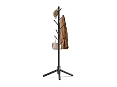 Unisakey 8-Hook Freestanding Coat Rack