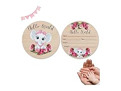 Personalized DIY Wood Birth Announcement