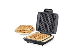 Dash No-Drip Mini Waffle Maker 4 Square