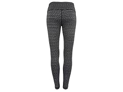 90 Degree Zig Zag Textured Leggings
