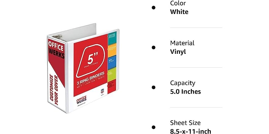 3 Ring Binder, Professional D Ring Binder 5