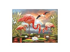 1000 Piece Puzzle for Adults ROSILAND Solomon Flamingos 