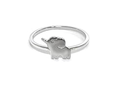 Solid Sterling Silver Elephant Ring