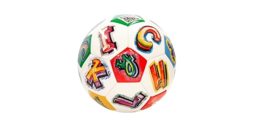 Crayola Official Soccer Ball - Alphabet2