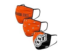 FOCO NCAA OK State Face Cover 3 Pack