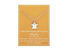 JINGMARUO Silver Friend Necklace