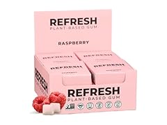 Refresh Natural Raspberry Gum (12pk)