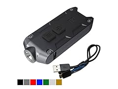 TIP BLACK 360 Lumen Keychain Flashlight