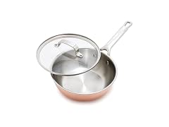 GreenPan x Bobby Flay 2QT Copper Clad Chef’s Pan with Lid