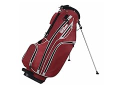 Wilson Lite Carry Golf Bag - Red