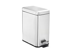SIMPLEMADE Rectangle Step Trash Can - 5 Liter / 1.3 Gallon