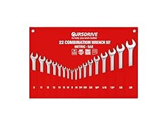 JRSDRIVE CWRP-22-SM-K Raised Panel Comb Wrench Set