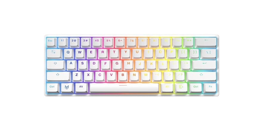 Matrix Elite Series White 60% Mechanical Gaming Keyboard