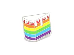 Compoco Lapel Pin Rainbow Cake