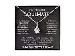 Dazzling Soulmate Necklace Sterling Silver