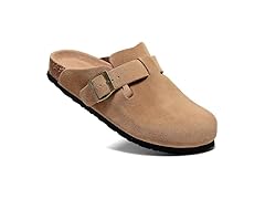  INTINEXT Men's and Women's Suede Clogs