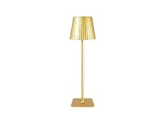 Mikasa 14.8" Gold Rechargeable LED Lamp