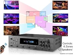 Technical Pro 650W Bluetooth Amplifier