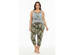 Sets Plus Size Womens Buck Off PJs