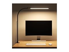 LED Desk Lamp with Clamp for Home Office