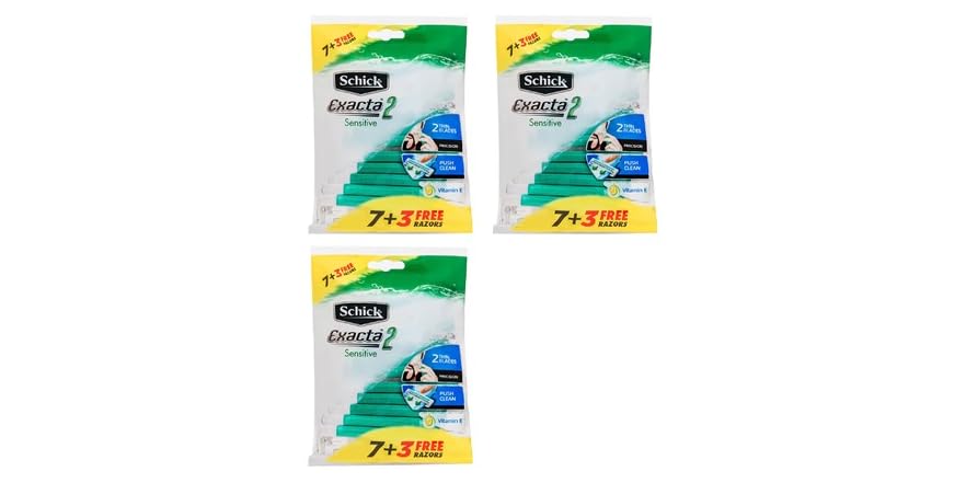 Tandem Razor 6 3 or 6-Pk Sensitive Disposable Razors