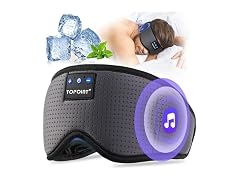 Sleep Mask with Bluetooth Headphones