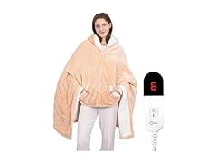 HOW'S MY HOUSE Wearable Heated Throw Blanket