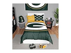 PACKERS Team Color Twin Bed Set