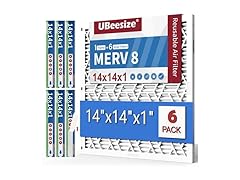 UBeesize Air Filter 14x14x1 (6-Pack)