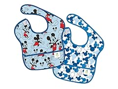 Super Bib- 2 Pack- Mickey Mouse