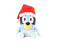 Animal Adventure Bluey with Santa Hat 12-in Plush
