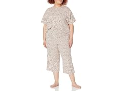 Amazon Essentials Women's Knit Jersey Pajama Set
