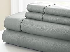 Microfiber Floral Embossed Sheet Set