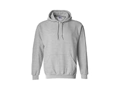 Gildan (XXL) Hooded Pullover Sweat Shirt Grey)