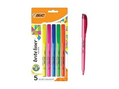BIC Brite Liner Highlighters 5ct Assorted