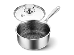 Hybrid Nonstick Stainless Steel Saucepan