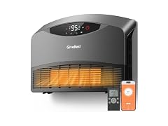 Givebest 5200 BTU Wall Heater - Grey