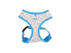 Puppia Wildflower Harness A Sky Blue