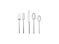 Fortessa Orson 18/10 Stainless Steel, 20 Piece Flatware Set 