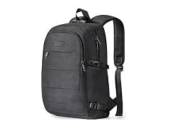 Tzowla Black 15.6" Laptop Backpack 
