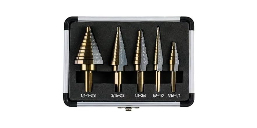 AAP-Tool-141 Step Drill Bits Set