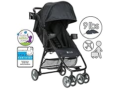 ZOE Umbrella XL1 Single Stroller, Black