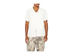 Forever 21 Men (XXL) Rayon Shirt White