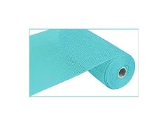 10" Wide Woven Deco Burlap Solid Mesh