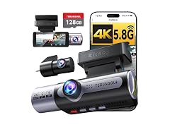 4K Front and Rear Dashcam (Open Box)