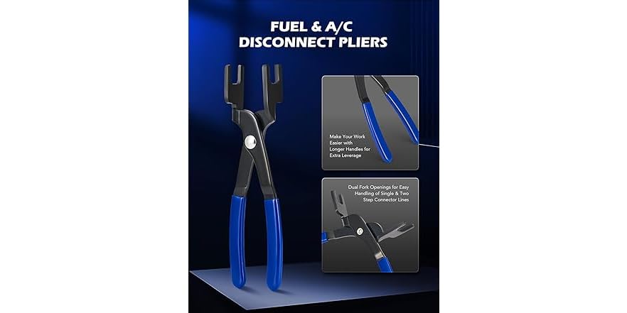 Hose Clamp Pliers Orion Motor Tech 5-Piece Fuel Line Pliers Set - View #14