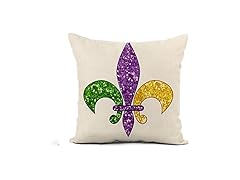 Awowee Flax Throw Pillow Cover Gras