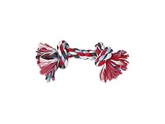 Petmate Booda Two Knot Rope Bone, Multicolored