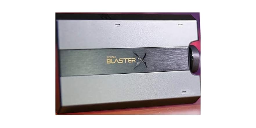 Sound BlasterX G6 Hi-Res 130dB 32bit/384kHz Gaming DAC